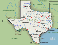 The recently deceased state of Texas